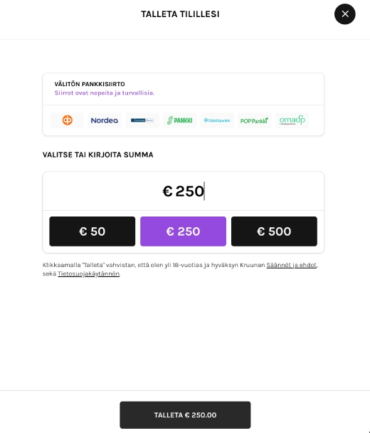 Rekisteröityminen